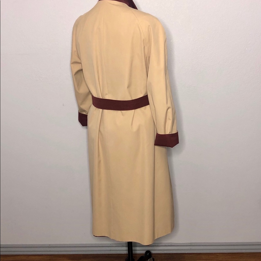 Etienne Aigner Vintage Reversible Trench Coat - Picture 8 of 8
